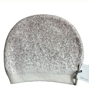 Barefoot dreams cozy chic confetti beanie cream-taupe